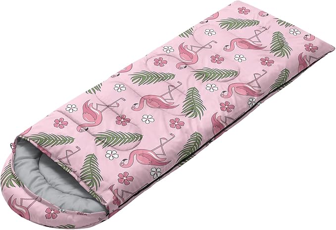AILONEN Sunflower Sunset Sleeping Bag for Boys Girls Adults3 Season Warm &amp Cool Weather Botanical Design Lightweight Waterproof Camping Sleeping BagHikingOutdoor Backpack Traveling
