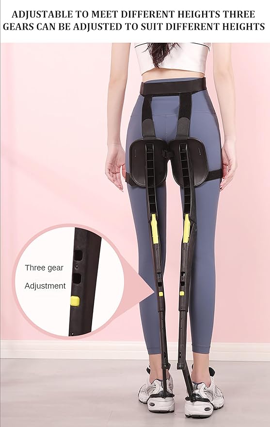 2025 Wearable Invisible Chair Adjustable Portable Exoskeleton Chair Outdoor Camping Folding Wearable Invisible Seat Weight Bearing 100kg