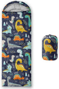 Kids Sleeping Bag for Boys GirlsCute Puppy Print-Lightweight Warm Portable Outdoor Indoor-Waterproof Cold Weather Resistant Sleeping Bag for Camping Hiking