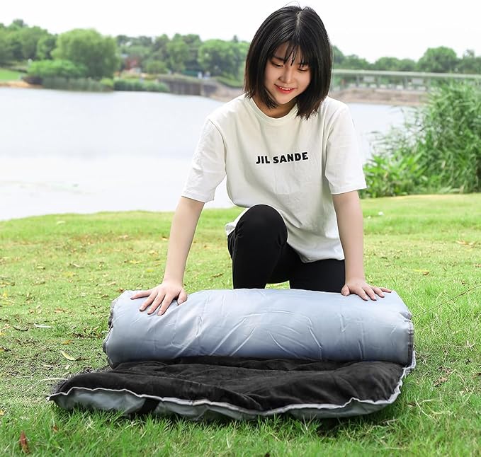 Sleeping Cot Pads (75 x 28) with Elastic Straps Portable for Outdoor &amp Hiking Cotton Soft Thick Camping Cot PadWaterproof