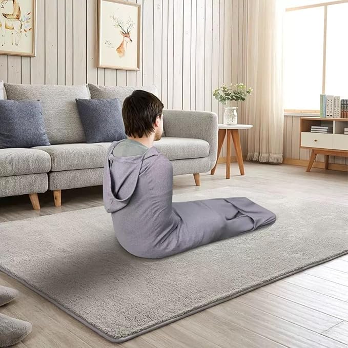 Wearable Sleep Pod Hug Blanket for Adults Perfect for Stress Relief and Better Sleep Breathable Portable Sleeping Bag Ideal Travel Companion Enhance Relaxation with Sleep Pod Adult