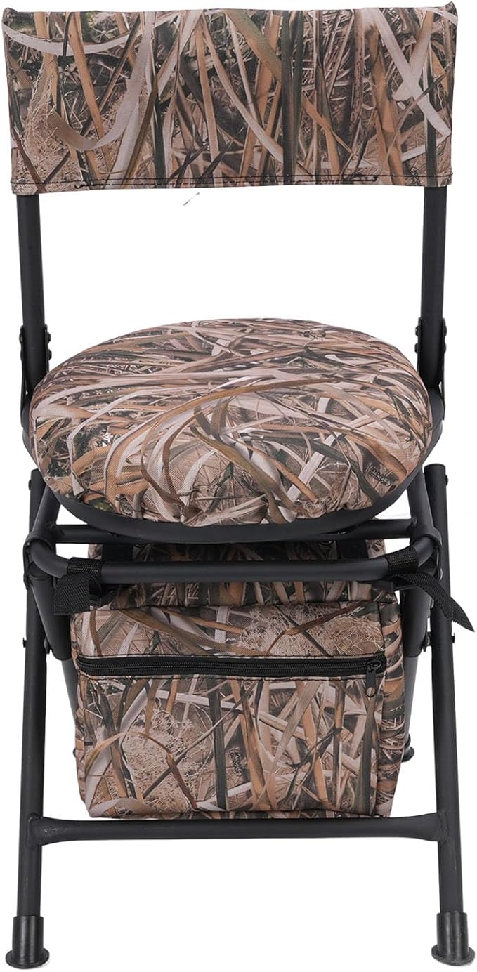 Lightweight Folding Chairs for Outside 360 Degree Camping Chair Portable Fishing Chair Foldable Compact Fishing Stool for Outdoor