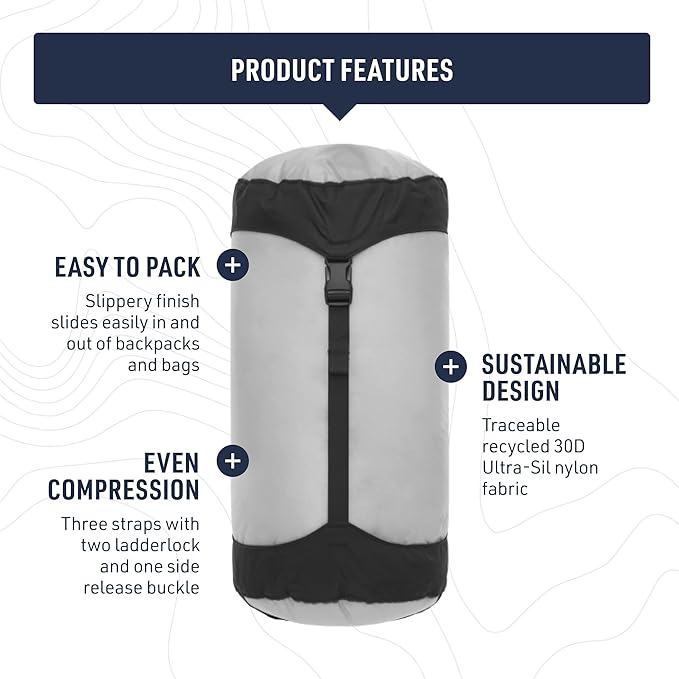 Sea to Summit Ultra-SIL Compression Sack Ultralight Outdoor and Travel Storage