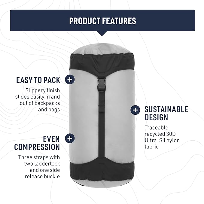 Sea to Summit Ultra-SIL Compression Sack Ultralight Outdoor and Travel Storage