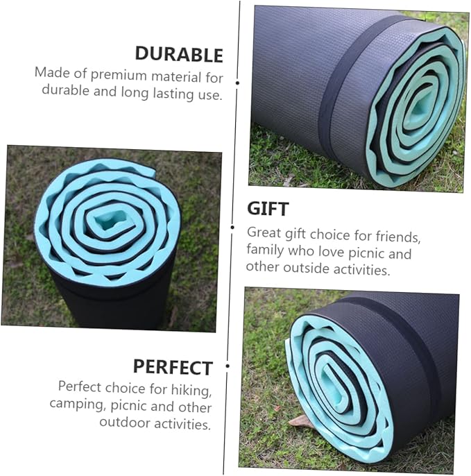 Mipcase Waterproof EVA Camping Sleeping Pad Practical Outdoor Cushion for Tent and Office Nap Portable Mattress for Hiking and Camping