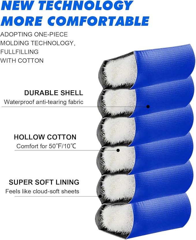 Lightweight 3-Season Sleeping Bag for Adults/Kids Camping Compact w/Compression Sack Waterproof Ripstop Portable for Backpacking Hiking Travel