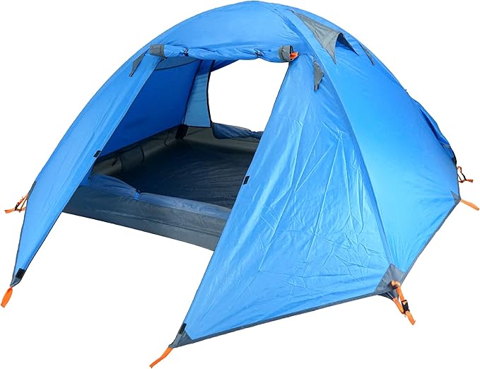 Azarxis 1 2 3 Person 3 Season Tent for Camping Backpacking Hiking Easy Set Up Waterproof Lightweight Professional Double Layer Aluminum Rod &amp Carry Bag