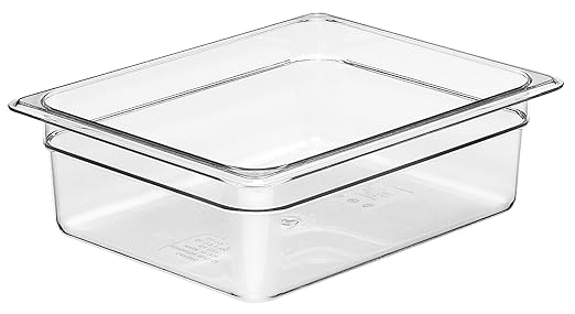 Cambro Camwear Food Pan 1/2 by 4-Inch Clear