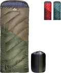 Teton Celsius Regular 25F 20F 0F Degree Sleeping Bags All Weather Bag for Adults and Kids Camping Made Easy and Warm Travel Sack Included