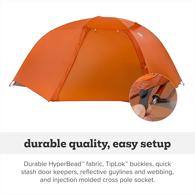 Big Agnes Copper Spur UL - Backpacking Tent for Camping 3 Season Ultralight Waterproof Anodized Poles