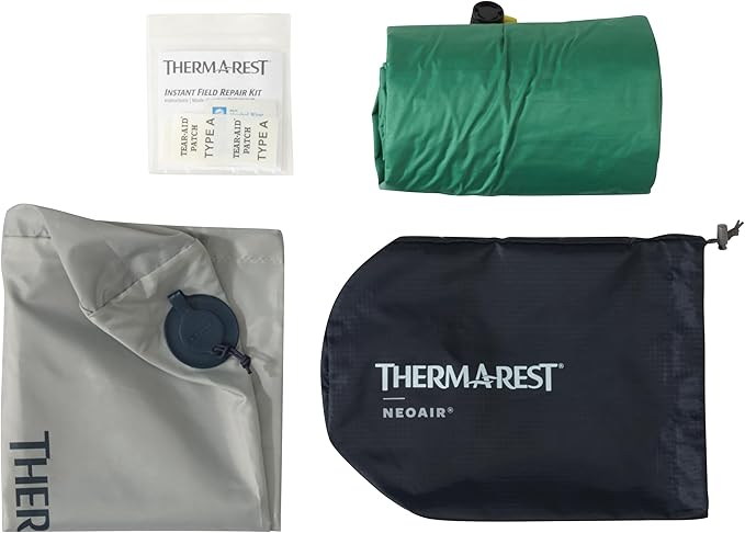 Therm-a-Rest NeoAir Venture Camping and Backpacking Sleeping Pad Pine Large - 25 x 77 Inches