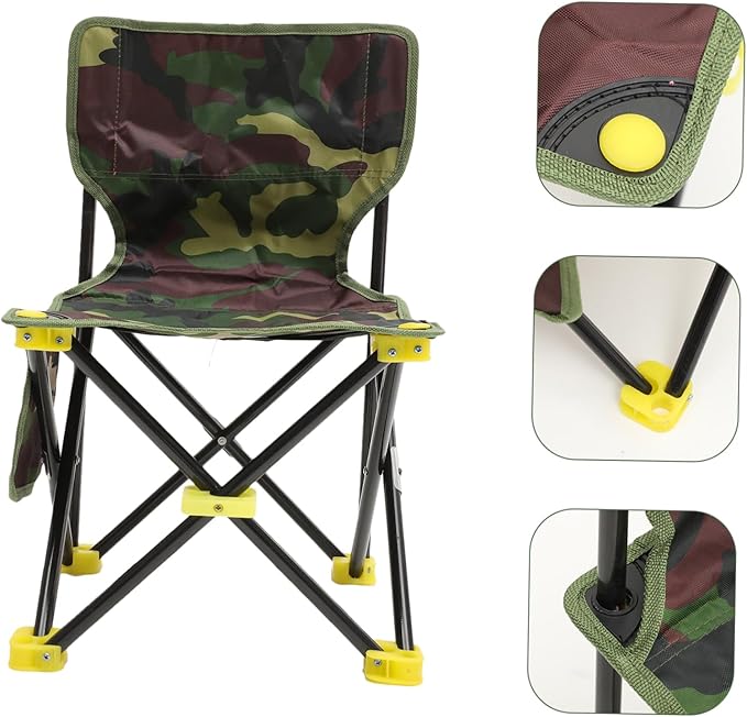 Outdoor Folding Fishing Stool Material Easy to Assemble for Camping Beach BBQ