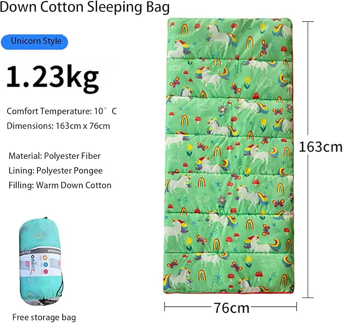 All - Season Warm Sleeping Bag Versatile Lightweight Camping Sleeping Bag with Waterproof &amp Skin - Friendly Fabric Machine Washable Ideal for Outdoor Camping Home &amp Travel