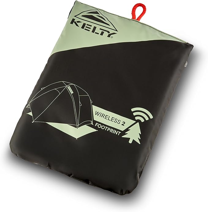 Kelty Wireless Camping Tent Footprint Lightweight Water Resistant Fitted Ground Sheet (2026)