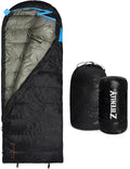 Ultimate 4-Season Down Sleeping Bag for Adults - Lightweight &amp Compact 550/600 FP 0°F to 30°F for Backpacking Camping &amp Hiking