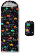 HOSIMA Dear Hunting Pattern Cold Weather Sleeping Bags for Kids AdultsBlack Light Weight Waterproof Sleeping Bags for Outdoors Hiking.