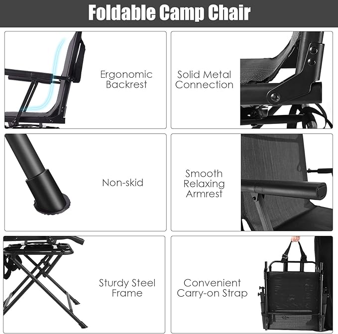 DORTALA 360 Degree Swivel Hunting Blind Chair Portable Swivel Blind Stool w/Armrest Sturdy Metal Frame Mesh Back Ground Hunting Blind Chair for Adults Great for Outdoor Hunting Camping Black