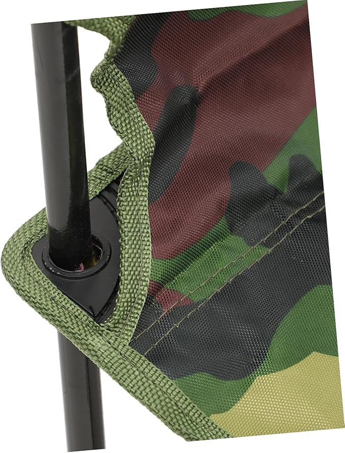 Happyyami Portable Folding Fishing Chair Outdoor Beach Stool Rugged Camping Stool