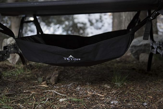 Teton Cot Organizer Great Camping and Hunting Gear Perfect Companion to the Teton Camping Cots A Must Have Under Cot Storage