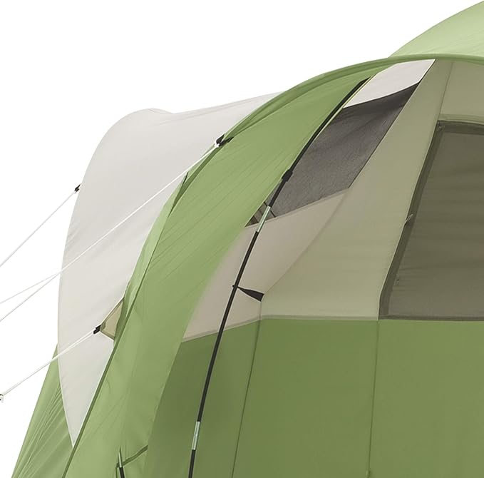 Coleman Montana Camping Tent 6/8 Person Family Tent with Included Rainfly Carry Bag and Spacious Interior Fits Multiple Queen Airbeds and Sets Up in 15 Minutes