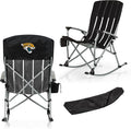 Picnic TIME NFL Unisex-Adult NFL Outdoor Rocking Camp Chair XL Heavy Duty Camping Chair for Adults