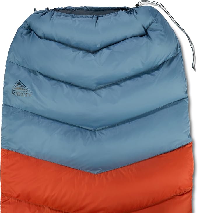 Kelty Galactic Down 30 Degree Sleeping Bag 550 Fill Power RDS Trackable Down Backpacking and Camping Zip Together for 2P Sleeping Bag