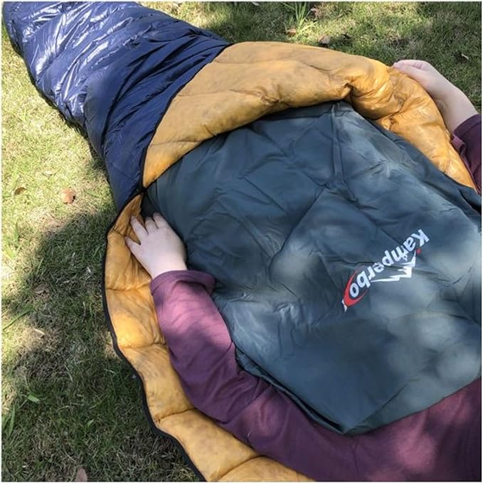 Sleeping Bag Liner - Mummy Shape Ultralight Travel &amp Hotel Use - Portable Sleep Liner for Camping Backpacking - 100% Polyester