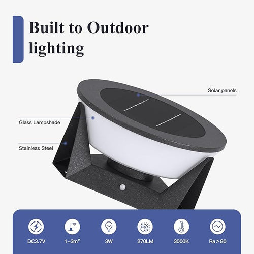 11.02 Corner Floor Lamp IP54 Outdoor Solar Lanterns Waterproof 3000K Dimmable Solar Powered Outdoor Lanterns Remote Control Patio Lantern LED Corner Floor Porch Lights for Garden Driveway