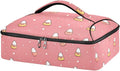 Casserole Carrier Print Candy Corn PatternInsulated Casserole Carrier for Hot or Cold Food Thermal Lunch Tote for Potluck Parties Picnic Beach Fits 9 x 13 Inches Baking Dish