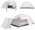 Triphyr Backpacking Tent with F-Nexus Extension 2-Person Combo Attachable Extension Shelter Lightweight 2 Person Tent for Backpacking Camping Hiking &amp Biking
