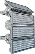 Kekeou Stadium Lights Outdoor LED Flood Light Outdoor 56000 Lumens Surge 6KV Field Lighting 6500K IP67 Waterproof Adjustable Lighting Angle Riding Arena Lights for Court