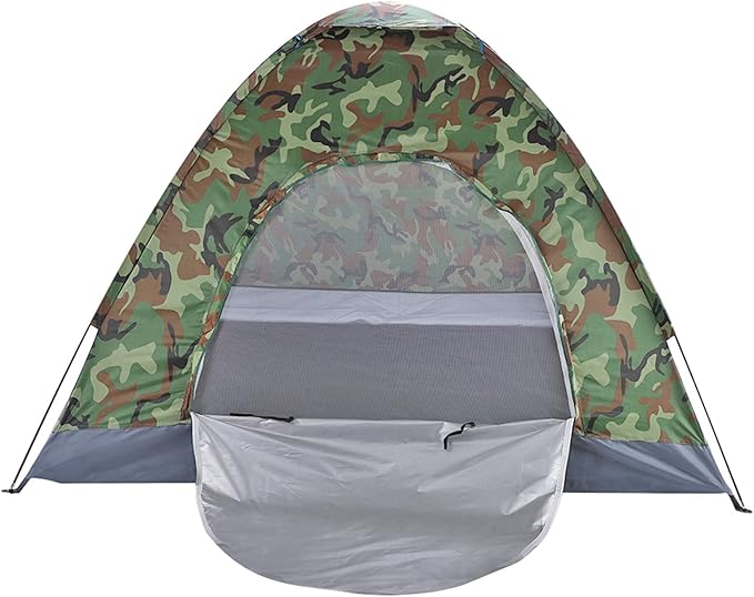 3-4 Person Camping Dome Tent Camouflage