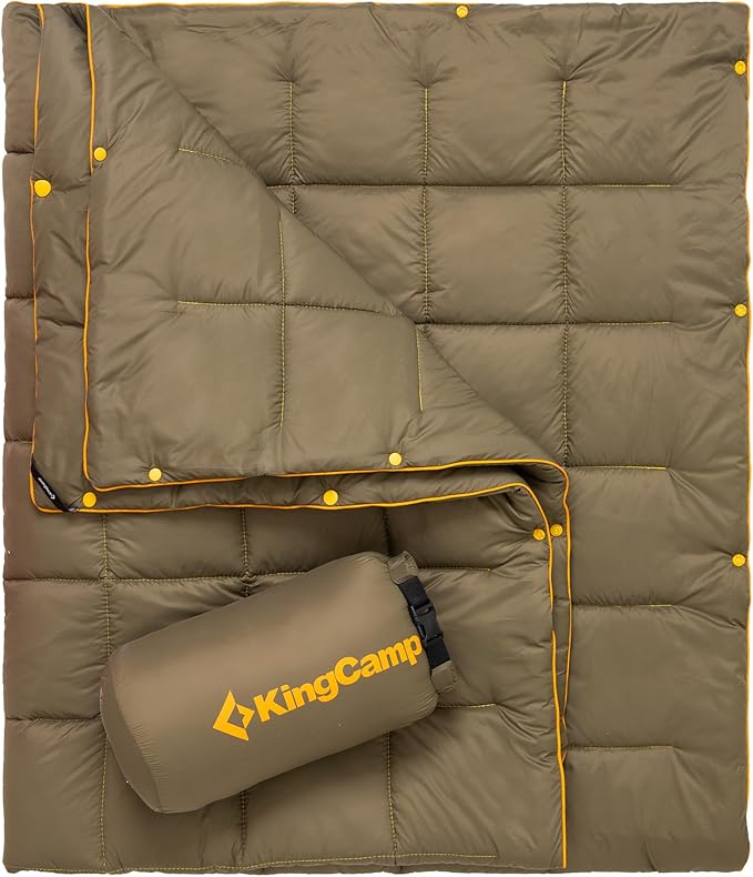 KingCamp Camping Blanket + Poncho Set