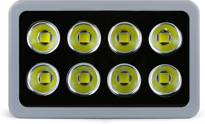 400W LED Flood Lights40000lm Super Bright 6000K White LED Security Flood LightsCommercial Industrial Lighting Fixture 12 Years Long Lifespan