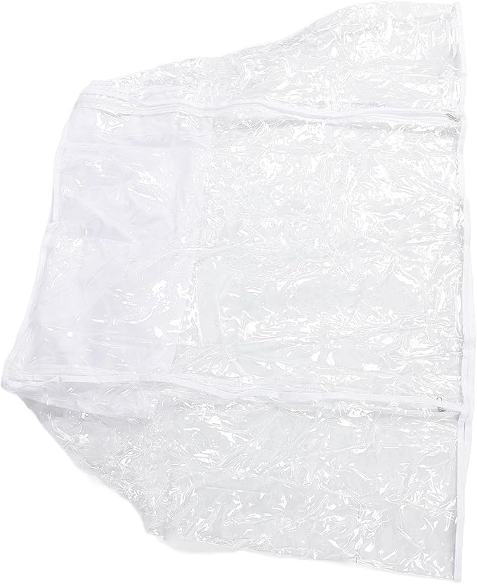 Sheet Pan Rack Cover Transparent Foldable PVC Foodservice Bread Rack Cover for Home Kitchen Restaurant (20 Tier)