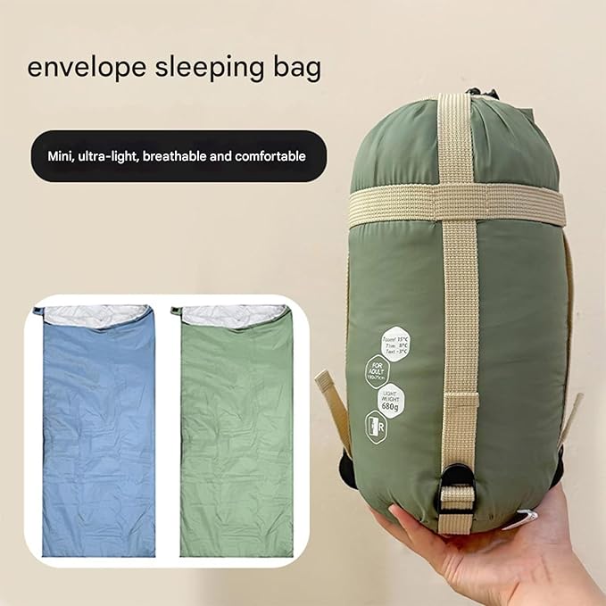 Travel Waterproof Sleeping Bag Liner Compact Quick Drying Soft Weight Adult Sleep Sacks Travel Sheets