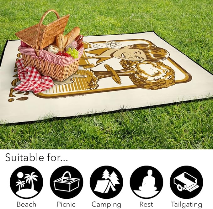 LOGOVISION Steven Rhodes Science Outdoor Blanket for Picnic Beach Camping Park Tailgate 50x60