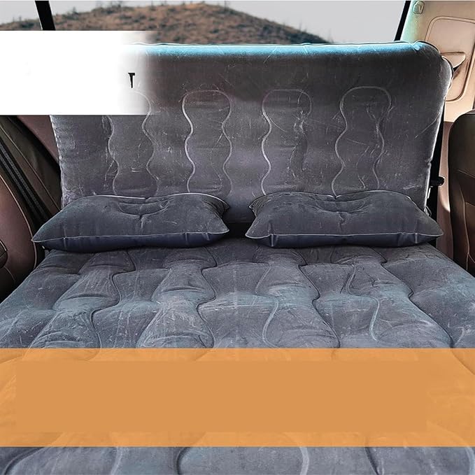 Inflatable Mattress Car SUV Camping Bed Car Inflatable Mattress PVC Flocking Material 184x80x12.7cm