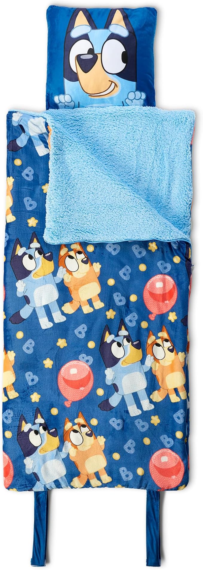 Silk Touch Sherpa Slumber Bag for Boys and Girls Sleeping Bag with Zipper 27 x 56 inches