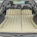 Car Air Mattress for Nissan Kicks (P16) 2019 2020 2021 2022 2023 2024 Car Mattress Inflatable Bed Portable Foldable with Pillow Camping Travel Car AccessoriesBeige