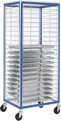End Load Pan Rack Cover Clear Vinyl - 28 L x 23 W x 64 H