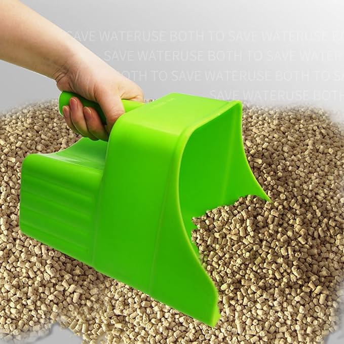 Utility Scoop Food Service Scooper Large Capacity Green for Ice &amp Ingredient Use Suitable for Restaurant Kitchen Feed Scoop