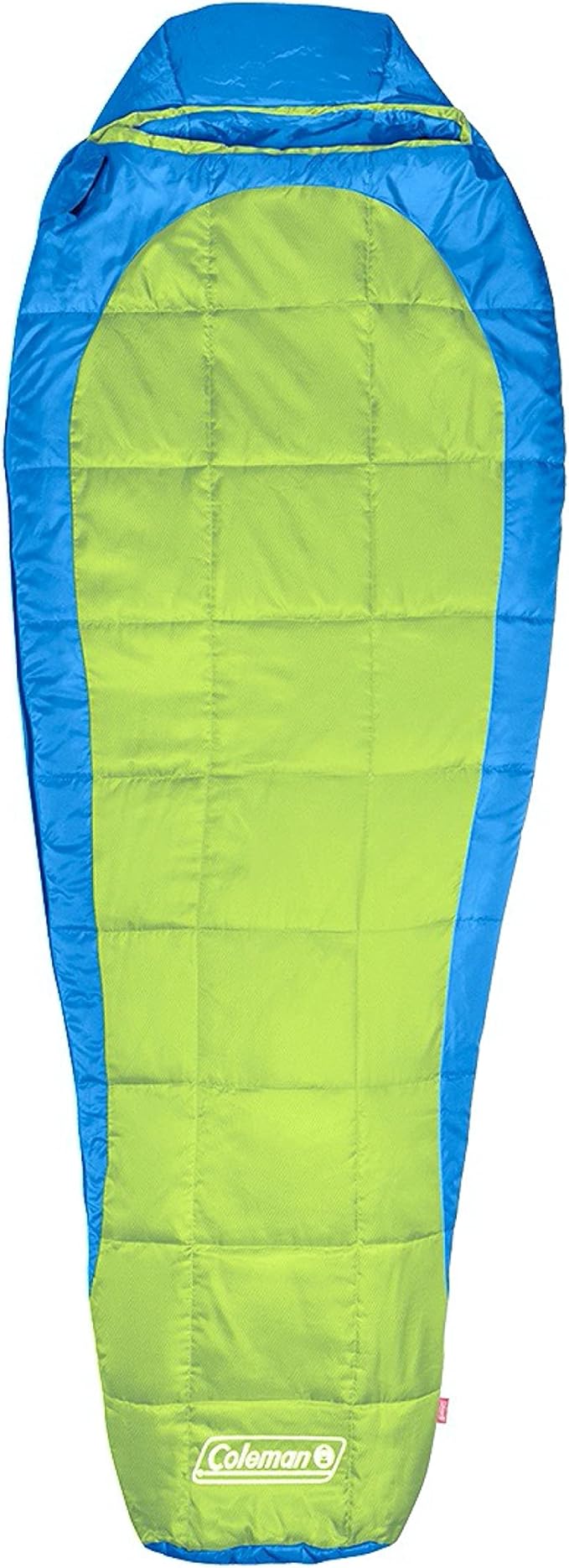 Coleman Kompact Mummy Sleeping Bag 25 Degrees Indoor/Outdoor Lightweight Sleeping Bag for Adults Sleeping Bag for Camping Hiking Backpacking with Included Compression Sack Spider Mum/Tiger Lily