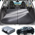 Portable Camping Bed for RAV4 Trunk Foldable Sleeping Platform | Car Camping Essentials Flocking Foam Car Mattress Portable No-Inflation Travel Bed Camping Beds for Adults Trunk Use Gray