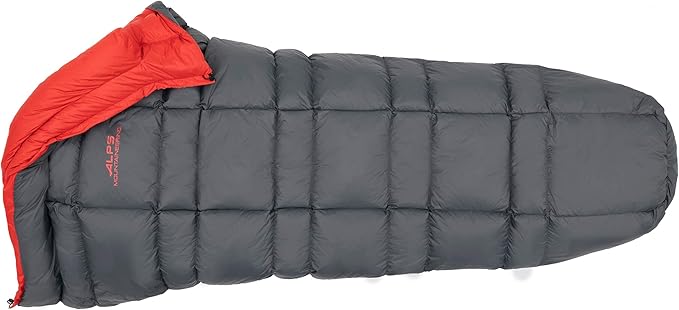 ALPS Mountaineering Pinnacle Quilt - Charcoal/Red