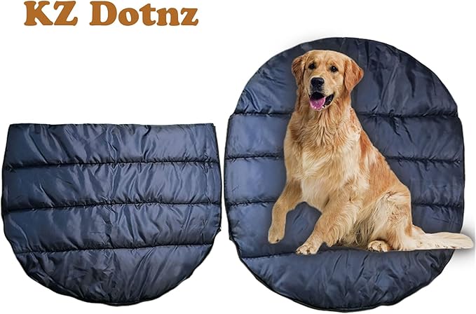 Portable Camping Travel Dog Bed Waterproof Extra Large Camping Dog Bed/Mat Rollable Portable Pet Dog Sleeping Bag