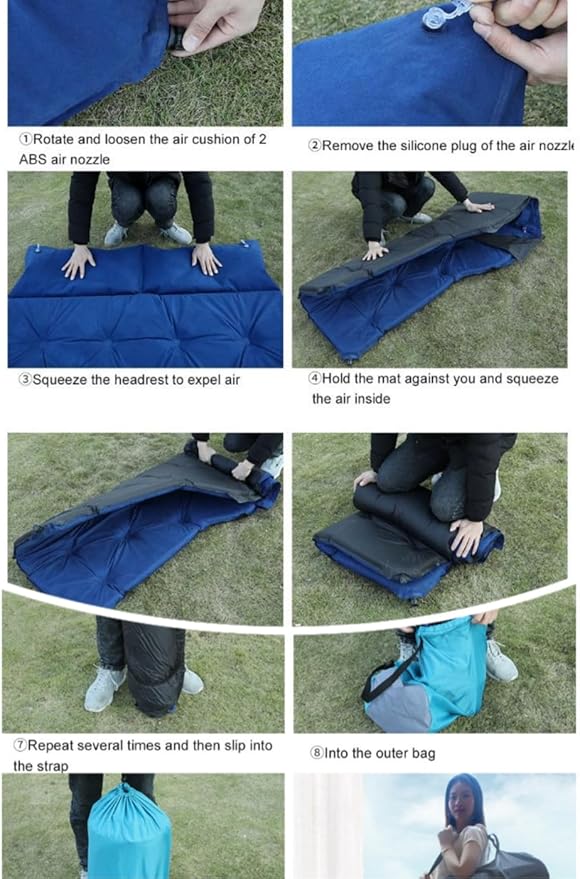 Car Camping Air Bed for Ford Explorer VI 2019-2024 Automobile Inflatable Mattress Car SUV Trunk Sleeping MattressCar Travel Bed Self Driving Air Cushion BedL2-E
