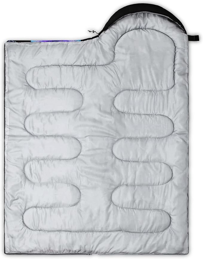 Kids Sleeping Bag for Boys GirlsBlack Blue Butterfly-Lightweight Warm Portable Outdoor Indoor-Waterproof Cold Weather Resistant Sleeping Bag for Camping Hiking(Butterfly2)
