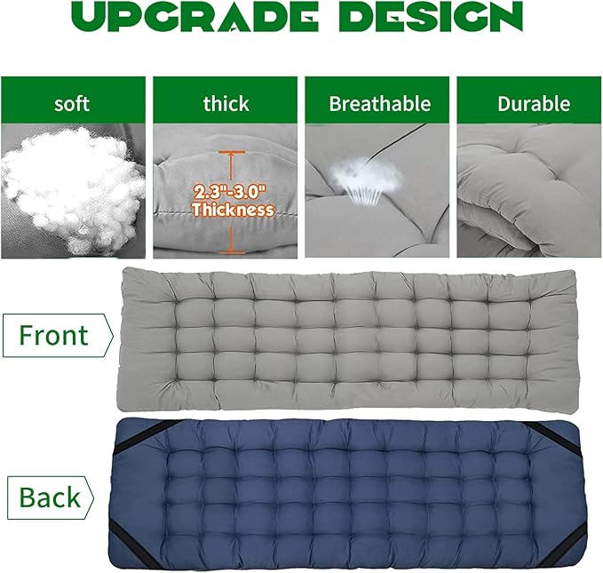 Barbella 2 Pack Folding Cot Camping Cots for Adults Portable Sleeping Cot with Mattress Foldable Outdoor Bed Camp Cots Guest Bed with Carry Bag for Home Office &amp Outdoor Use