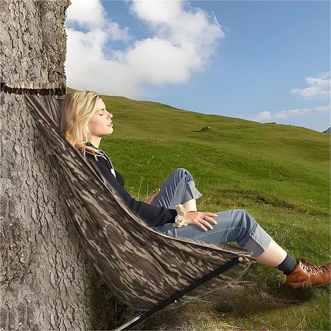 Hunting Chairs Outdoors Low Down Hunting Seat 2026 Portable and Lightweight Hammock Chair